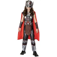 Rubie's Rubies Offizielles Marvel Thor: Love and Thor Deluxe Kinderkostüm, Alter 7–8 Jahre