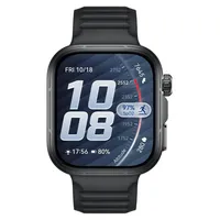 Huawei Fit 5 Pro BT 44 mm Titangehäuse Silber Fluorelastomerarmband Black