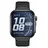 BT 44 mm Titangehäuse Silber Fluorelastomerarmband Black