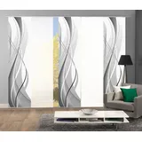 HOME WOHNIDEEN Wuxi 60 x 245 cm grau 5 St.
