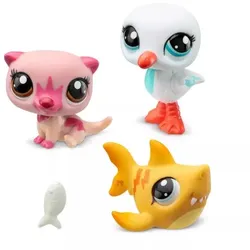 Littlest Pet Shop Figurenset - Neugierige Atmosphäre - 3 Stück