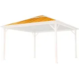 TOOLPORT Ersatz-Dachplatten 4x4 m Hardtop Dach Stahldach für Gartenpavillon Forest Superior 4x4m
