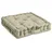 Beautissu Sitzkissen 50 x 50 x 10 cm beige 5-tlg.