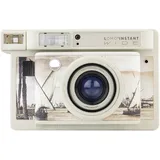 Lomography Lomo'Instant Weitwinkelkamera, el Nil Edition, 90 mm Objektiv, 3 Aufsätze, integrierter Blitz