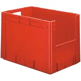 LA KA PE Kleinteilemagazin, Transportkasten VTK 600/420-4 rot rot