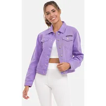 Cipo & Baxx Jeansjacke in LILAC – Gr.: XL