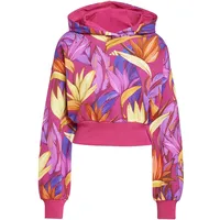 Adidas X Farm Kapuzenpullover Bold Pink / Spring Yellow