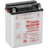 YUASA Yuasa, Fahrzeugbatterie, Motorradbatterie YB12ALA2 (12 V, 12.60 Ah, 150 A)