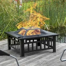 Böttcher-AG Feuerstelle Ø 32 cm Schwarz