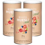 Beavita Diät-Müsli Beere 3er-Pack 3x500 g Pulver