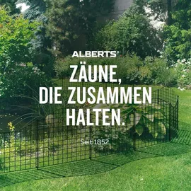 GAH Alberts Wellengitter-Einzeltor 100 x 150 cm Grün/Metall