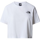 The North Face Cropped Simple Dome T-Shirt TNF White M