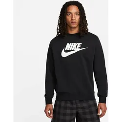 NIKE Herren Sweatshirt M NSW CLUB BB CREW GX, BLACK, M