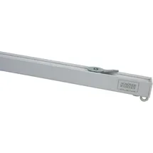 Schöner Wohnen Vorhangschiene "Aluminium-Vorhangschienen Set Emilia 1-Lauf", weiß, B:160cm, SCHÖNER WOHNEN-KOLLEKTION, Gardinenstangen, mit Bohren, verschraubt, Deckenmontage