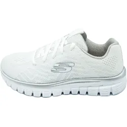 Damen Sneaker Skechers graceful get connected Weiß bunt 36.5 (UK 4)