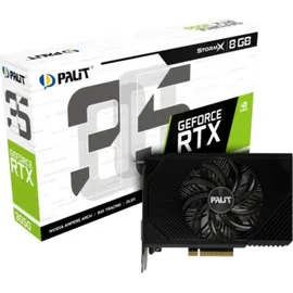 Palit GeForce RTX 3050 StormX (GA107), 8GB GDDR6, DVI, HDMI, DP (NE63050018P1-1070F)