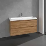 Villeroy & Boch Waschtischunterschrank 2 Auszüge 117,2 x 59,6 x 43,9 cm Kansas Oak