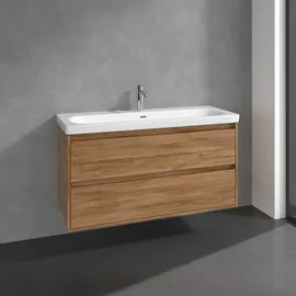 Villeroy & Boch Waschtischunterschrank 2 Auszüge 117,2 x 59,6 x 43,9 cm Kansas Oak