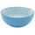 CreaTable 4er-Set CreaTable Müslischale Mediterran 440 ml Steinzeug Blau