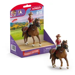 Schleich HORSE CLUB Hannah & Cayenne, 5 Jahr(e), Mehrfarbig