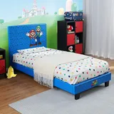 X Rocker Super Mario Spiel-Bett, Standard einzeln, Rechteckig, Metall, Blau