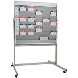 EICHNER Mobile Planungstafel mit Whiteboard-Rückseite