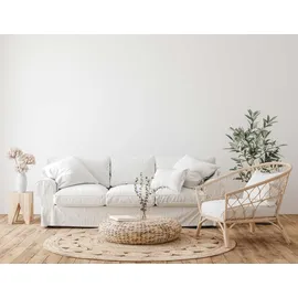 Marrakesch Orient & Mediterran Interior Jute Teppich rund Jemina Natur 90 cm
