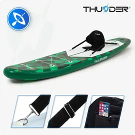 Thunder SUP Board 350 x 81 x 15 cm Grün/Schwarz