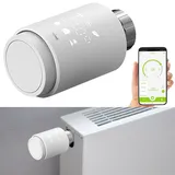 Revolt Programmierbares Heizkörperthermostat mit Bluetooth App LED-Display