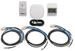 Easee 90502UK Equalizer 100amp Bundle, Rogowski Spule, DIN-Schienen-Zähler