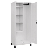 CP Putzmittelschrank Classic Plus 080110-02 S10013 verkehrsweiß 80,0 x 50,0 x 195,0 cm, aufgebaut