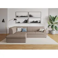 DOMO collection Ecksofa »Topper L-Form«, mit Ottomane, wahlweise mit Schlaffunktion