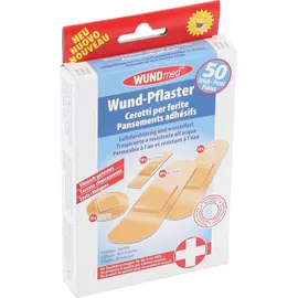 Wundmed Pflaster Europflaster Big Pack Wundpflaster beige 50 St.