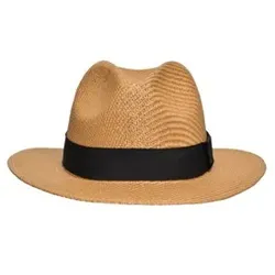 Reise Sommerhut MB6599, caramel/schwarz, Größe S/M - schwarz - S