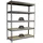 Proregal Schwerlastregal Wood Yeti Five HxBxT 200 x 150 x 75 cm Fachlast 400 kg Grau