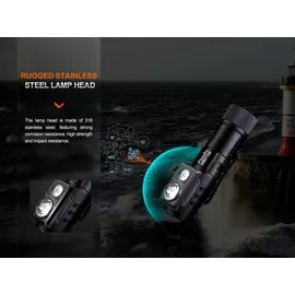 Fenix HM71R Schwarz/Orange