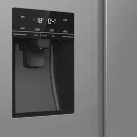 Hisense RS5P535NTCE Side-by-Side (566 l, 1786 mm hoch, Edelstahl)