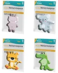 Lifemed® Kalt-/Warm-Kompresse für Kinder 99586 , 1 Packung = 1 Stück, 14,5 cm x 12,5 cm