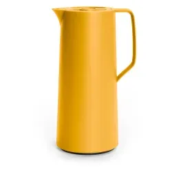 EMSA Motiva Thermoskanne, 1 Liter N4170800 , 1 Thermoskanne, Farbe: Gelb