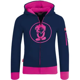 TROLLKIDS Kids Sortland Jacket, 92 navy/pink
