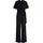 Cartoon Damen mit Bindegürtel 34, schwarz, - 34W
