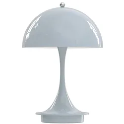 Louis Poulsen Panthella 160 Portable Tischleuchte / Akkuleuchte Metall blassblau