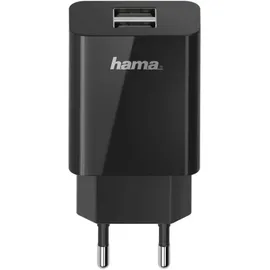 Hama USB-Ladegerät, 2-fach, 5V/10,5W (00200014) - Schwarz