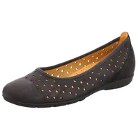 Gabor Damen, Klassische Ballerinas, Frauen Flats,Halbschuhe,Sommerschuhe,Ballerina-Schuhe,Ballett-Schuhe,Ballet-Flats,Nightblue,38.5 EU / 5.5