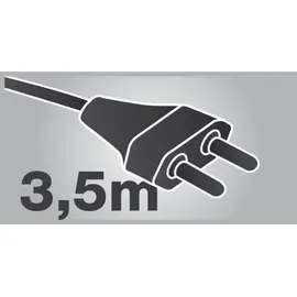 Elektra Ministecker Verlängerungsleitung mit 6-fach + 1 codiert Mini-Stecksystem, 230 V, Länge 3500 mm
