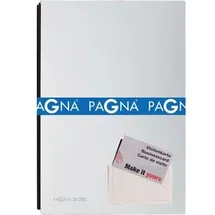 Pagna Unterschriftenmappe 20 Fächer silber, 1 St.