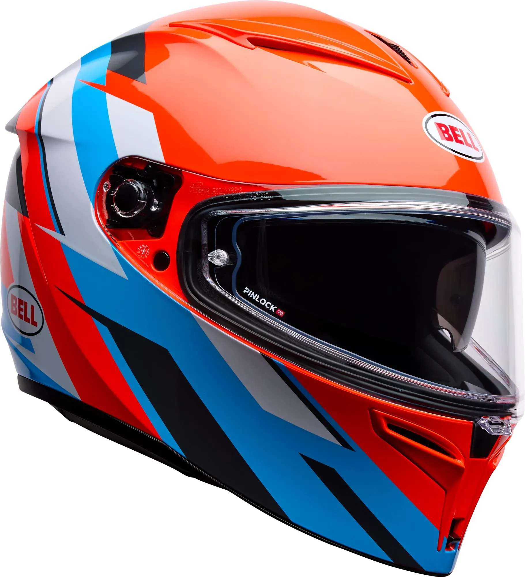 Bell Lithium Nova Helm, blau-orange, Größe L für Männer