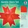 Ursus Faltblätter Aurelio Stern Transparentpapier 115 g/qm 30 x 30 cm 33 Blatt rot
