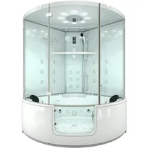 AcquaVapore Dampfdusche Whirlpool Dusche Duschkabine K60-WS-EH-EC-SC 140x140cm
