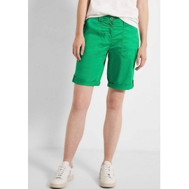 Cecil Shorts Style NOS New York Short mit dezenten Zierknöpfen grün 32